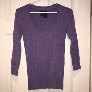American Eagle Purple Sweater!